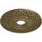 Ekena Millwork Robin Medallion (Canopies up to 6 1/4"), 22 1/4"OD x 4 3/4"ID x 1 1/4"P, Mississippi Mud Crackle CM22RBMMC - alternate 2